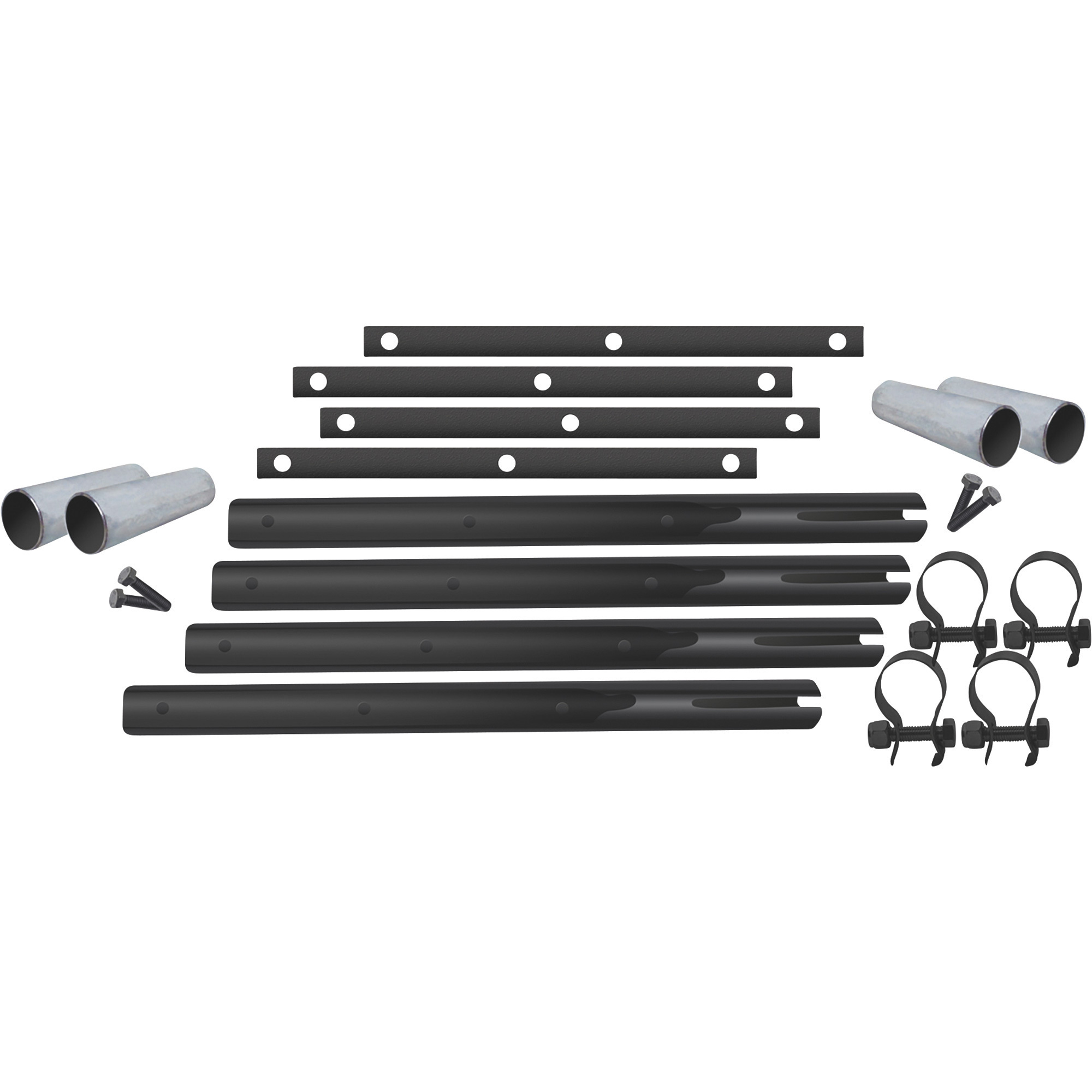 Trux Accessories Poly Single Axle Fender Mounting Kit with Tube Arms, Model# TFEN-SKITP2